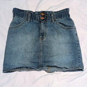 Wild Fable Blue Wash Denim Short Skirt